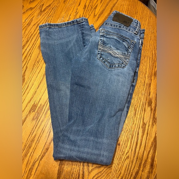 BKE Fulton straight leg bootcut jeans size 27X34 EUC - Picture 3 of 6